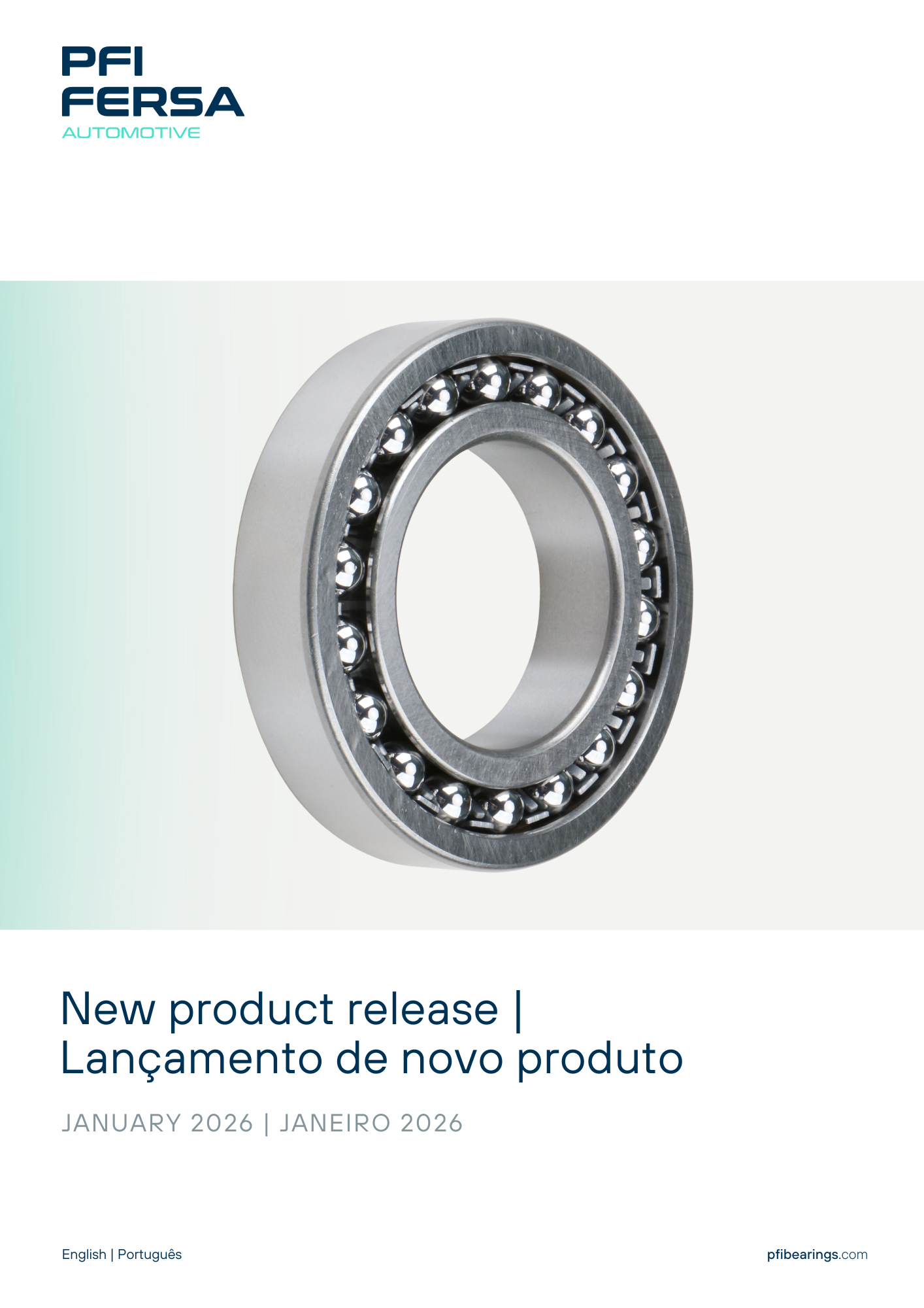 Novos produtos Janeiro 2026 PFI